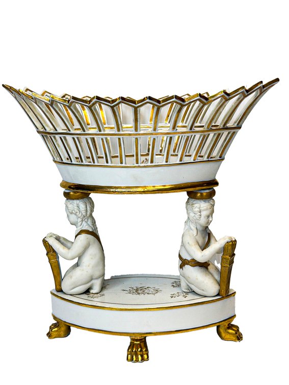 French Porcelain Centerpiece