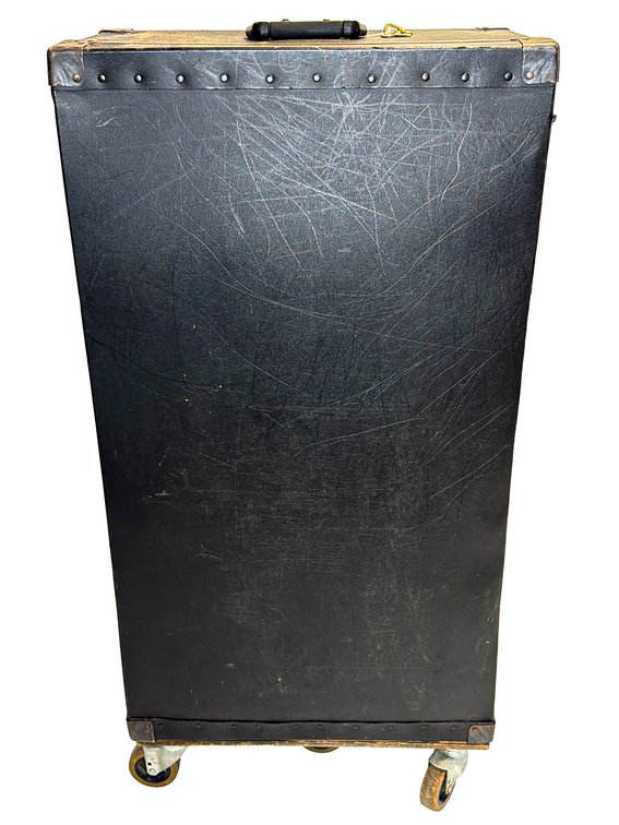 Rolling Storage Trunk with Metal Hardware