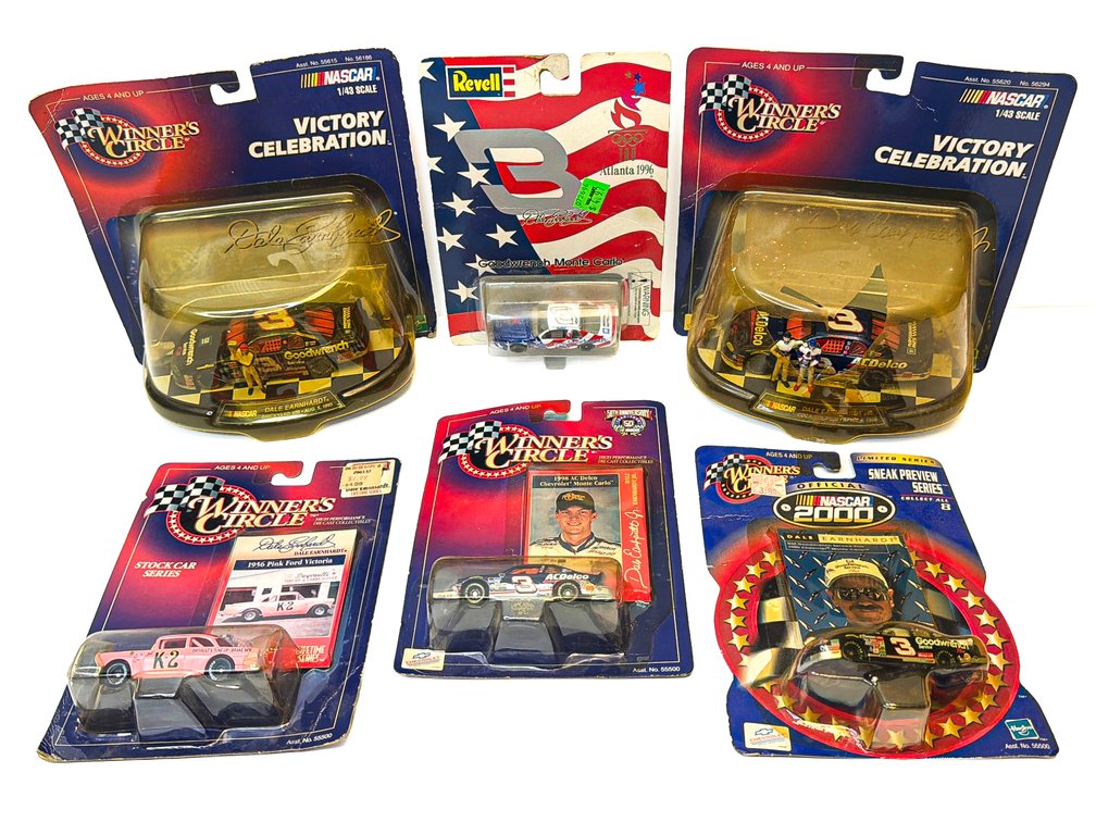 Dale Earnhardt Sr. & Jr. Die Cast Assortment 