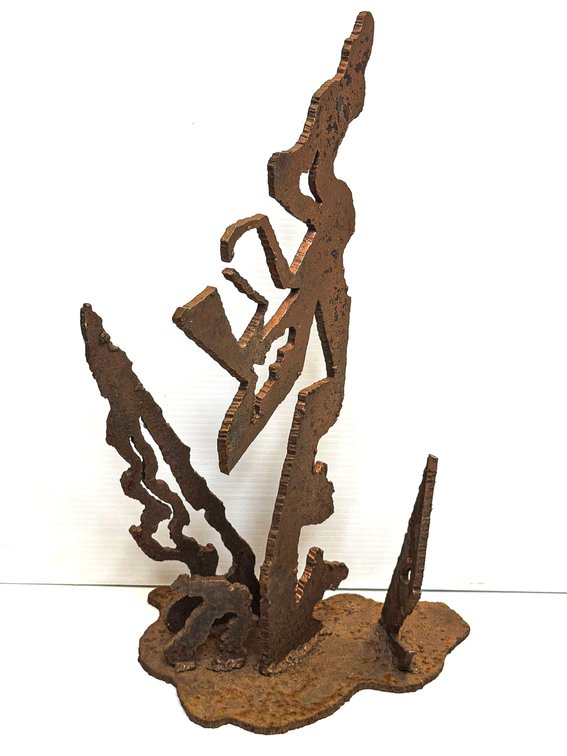 Abstract Welded Metal Sculpture