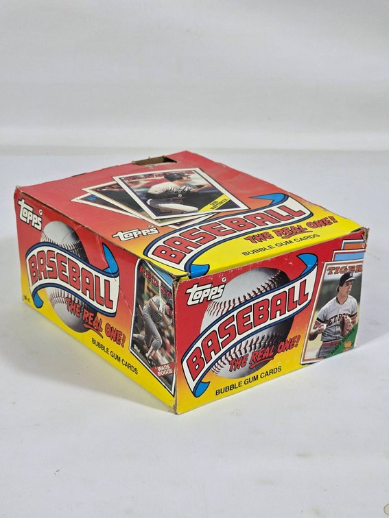 1988 Topps Baseball Cards Unopened Wax Pack Box