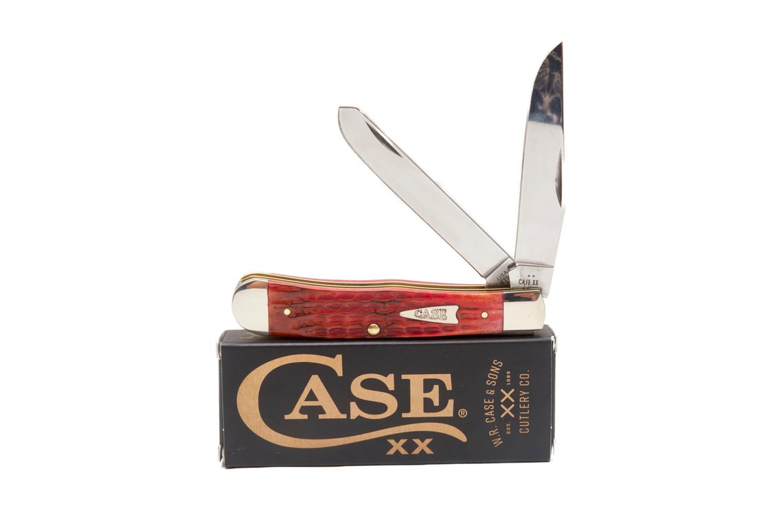 Case XX 6254 SS Bone Handle Trapper Knife - NIB