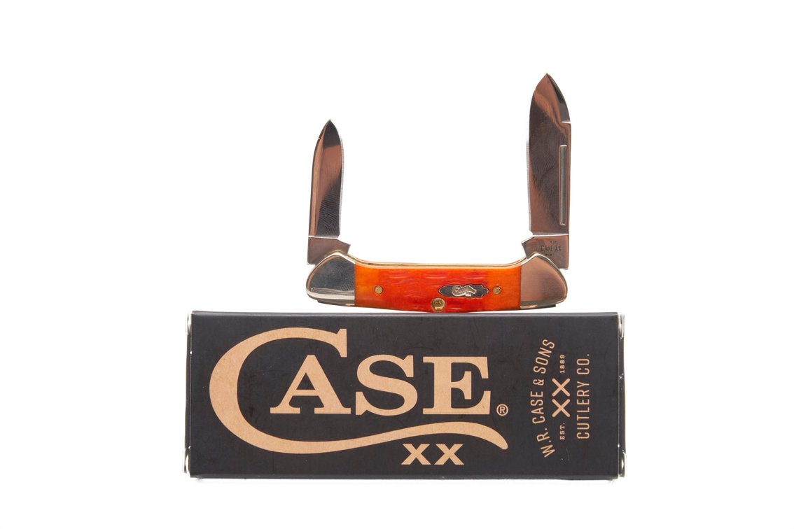 Case XX 62132 Tequila Sunrise Bone Baby Butterbean