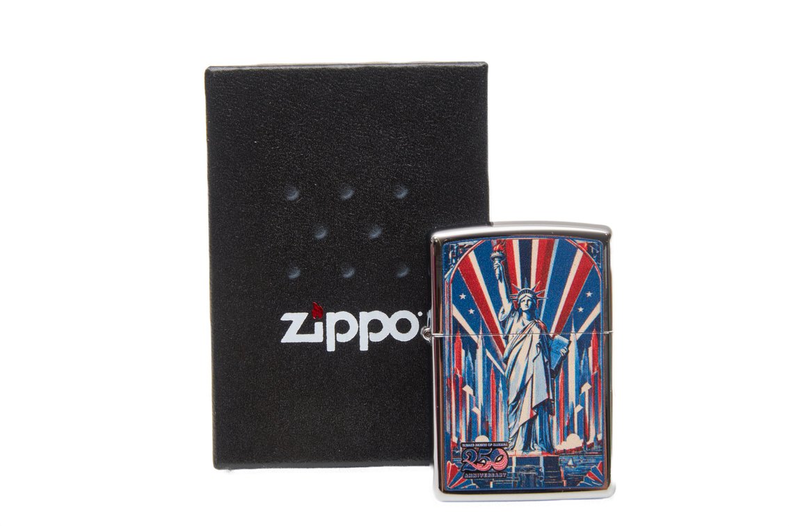 Zippo USA 250th Lighter w/Statue of Liberty - NIB