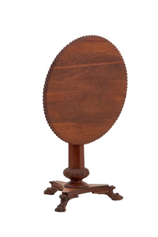 Tilt Top, Mahogany Tea Table