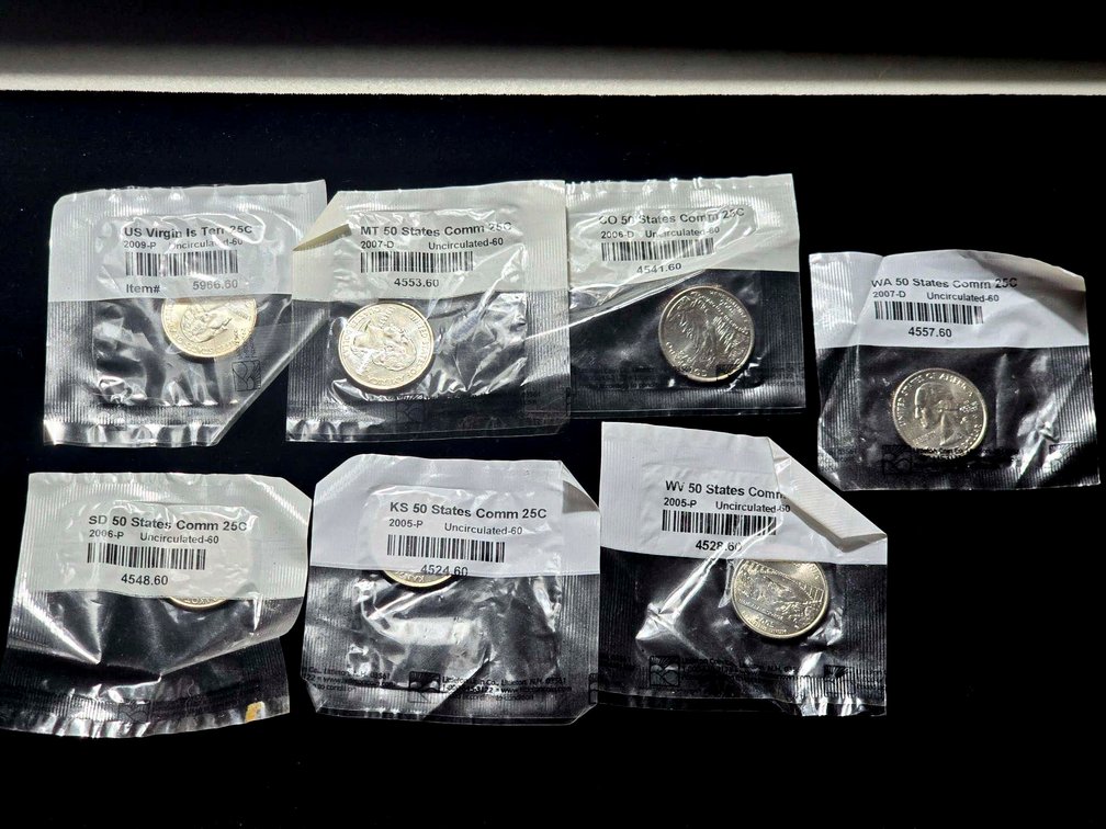 State Quarters in Littleton Coin Co Packaging