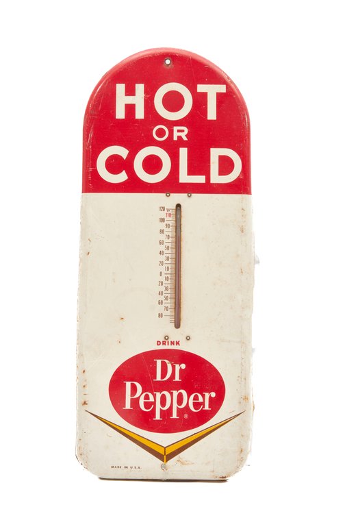 Dr. Pepper Thermometer- Hot or Cold