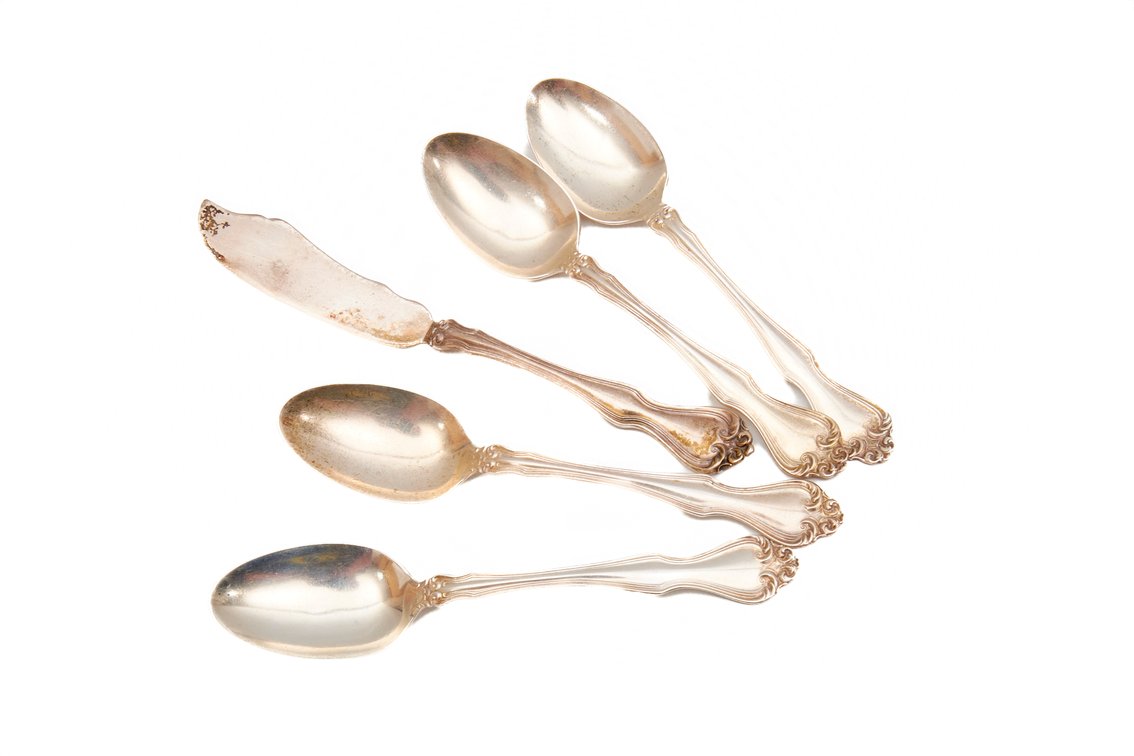 Westmorland Sterling Flatware-Spoons&Mo - 136.47 G