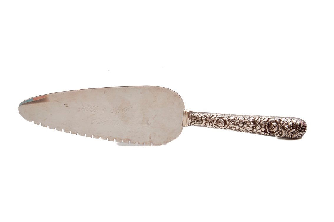 Sterling Silver Handled Cake Server