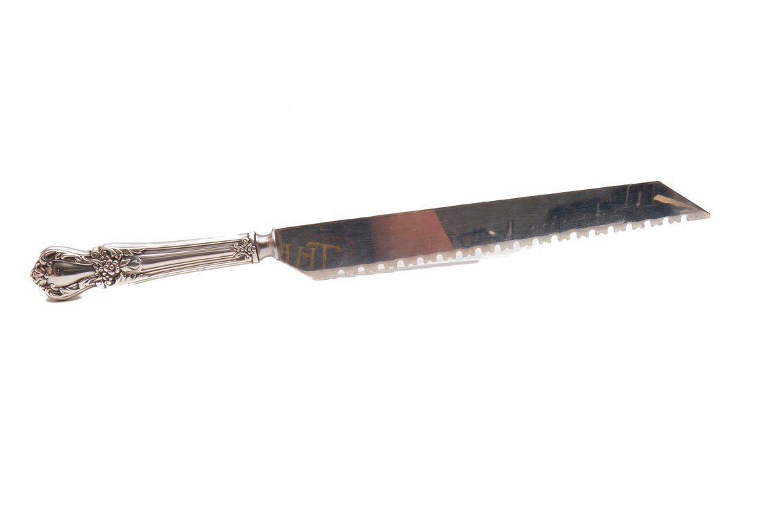 Sterling Silver Handled Cake Knife