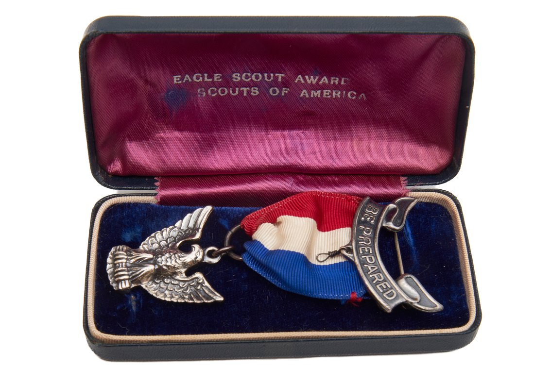 Sterling Silver- Eagle Scout Award- 19.31 G