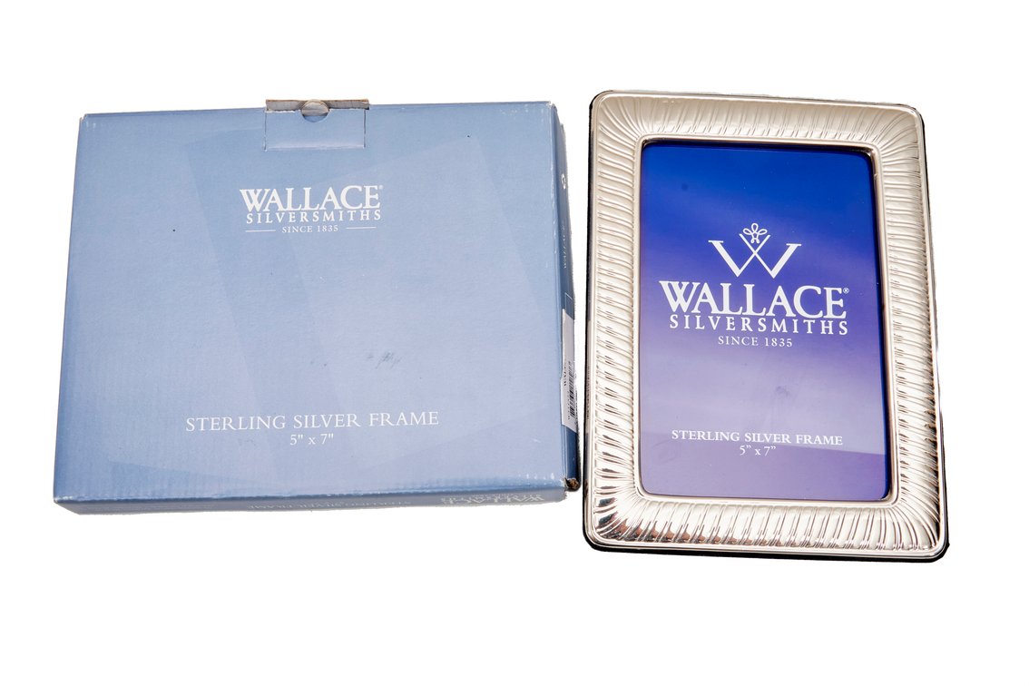 Sterling Silver Picture Frame- Wallace Silversmith