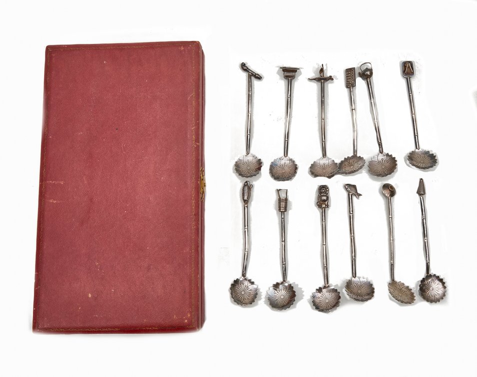 Sterling Silver (98%) Teaspoon Set- 105.5 G