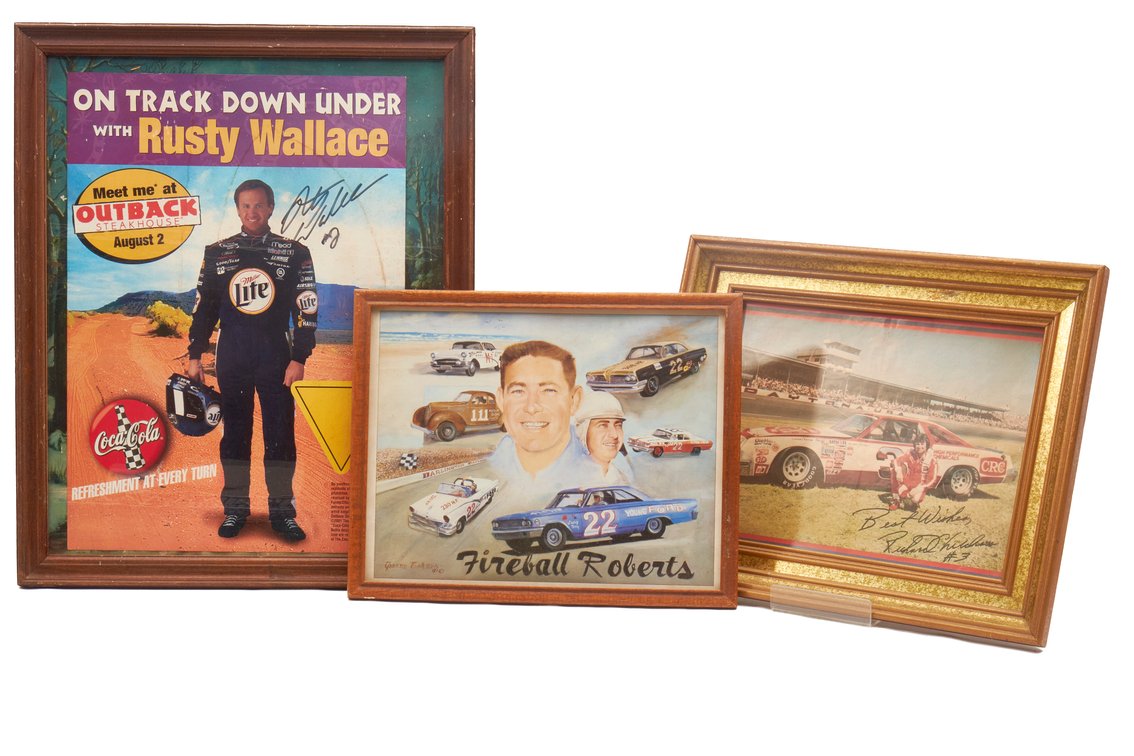 Rusty Wallace Signature & More NASCAR Memorabilia