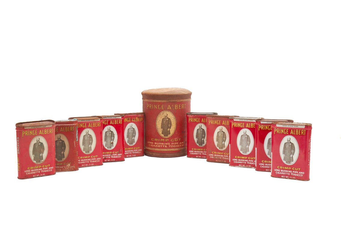 Prince Albert Tobacco Cans