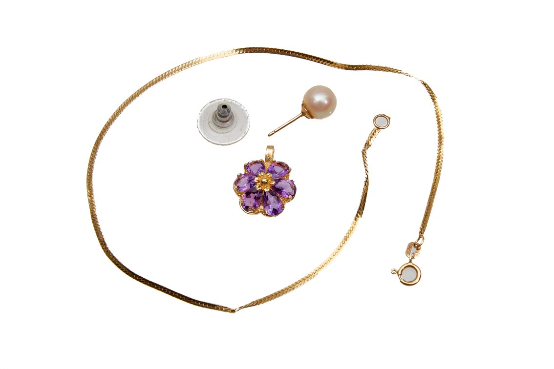 14K Yellow Gold Jewelry- 3.35 G