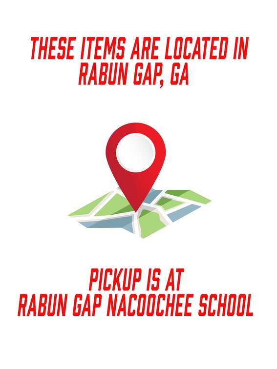 Pickup is at Rabun Gap Nacoochee School for this auction