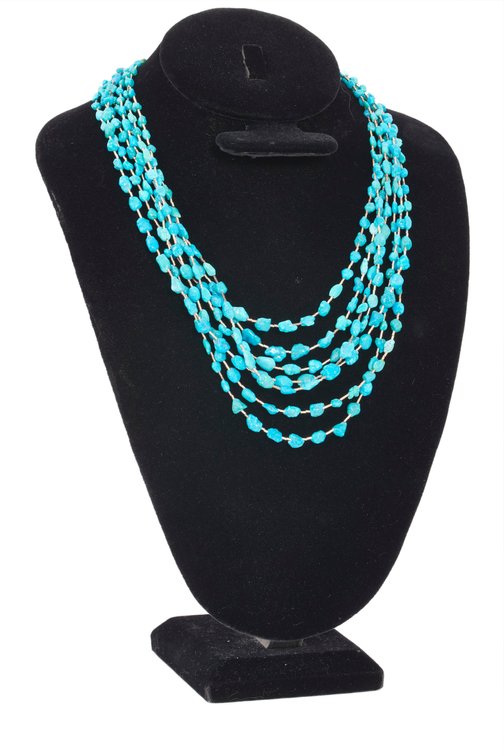 Jay King- Sterling Silver & Turquoise Necklace