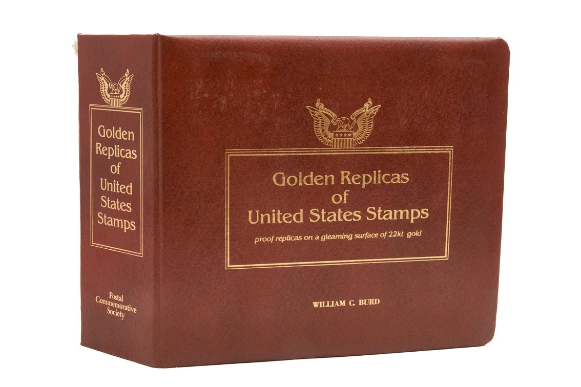 Golden Replicas of US Stamps Album #1