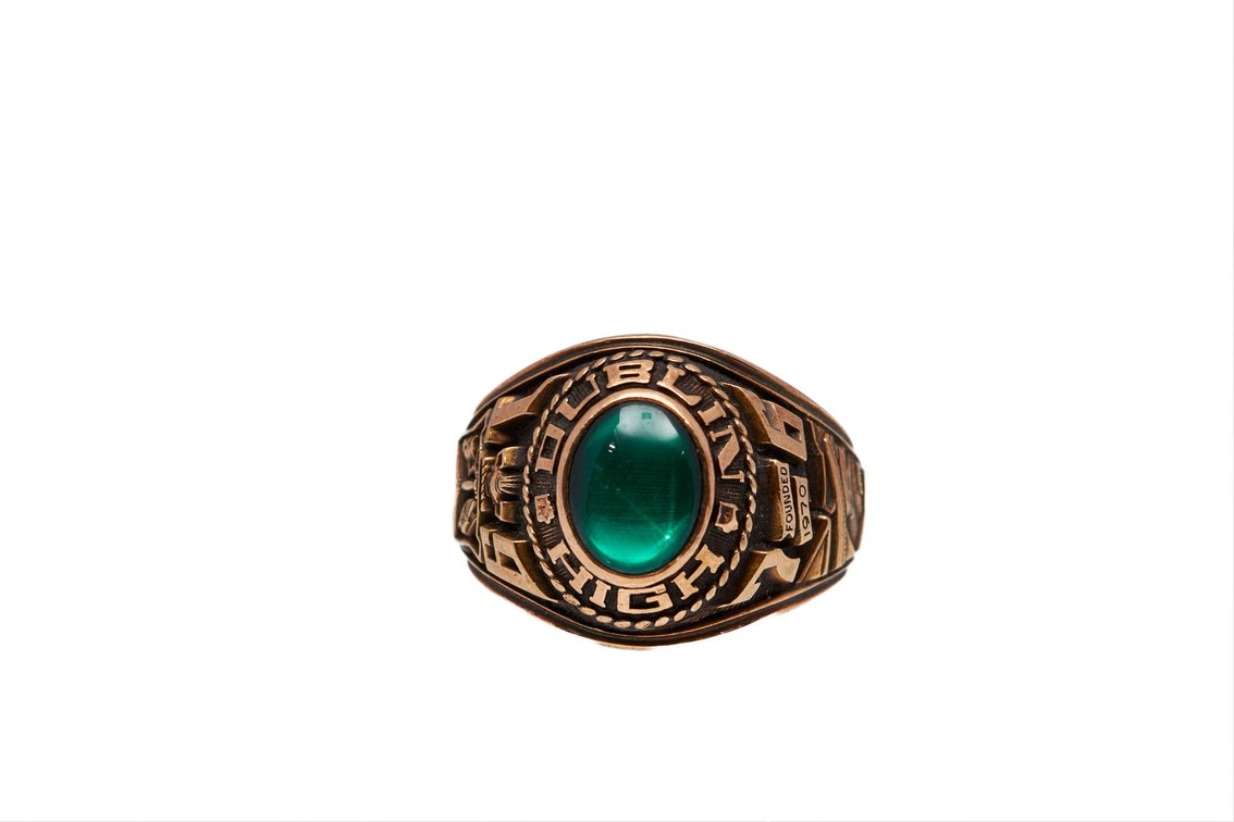 1976- 10K Y. Gold Class Ring- 8.81 G