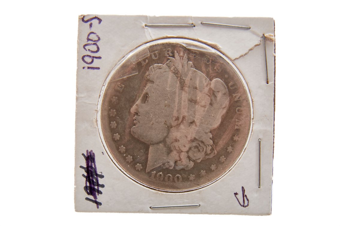 1900-S Morgan Silver Dollar in VF Condition