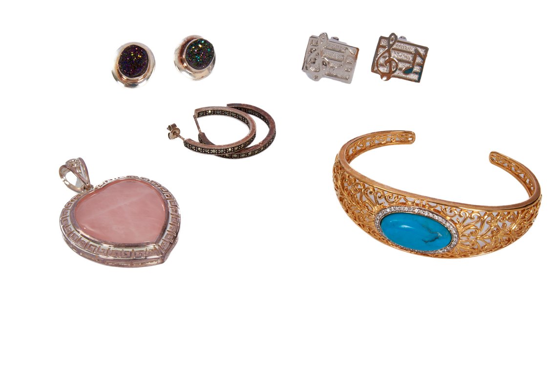 Sterling Silver Jewelry Assortment- 61.12 G