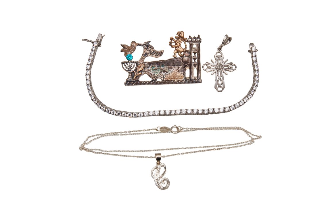 Sterling Silver Jewelry- 22.66 G