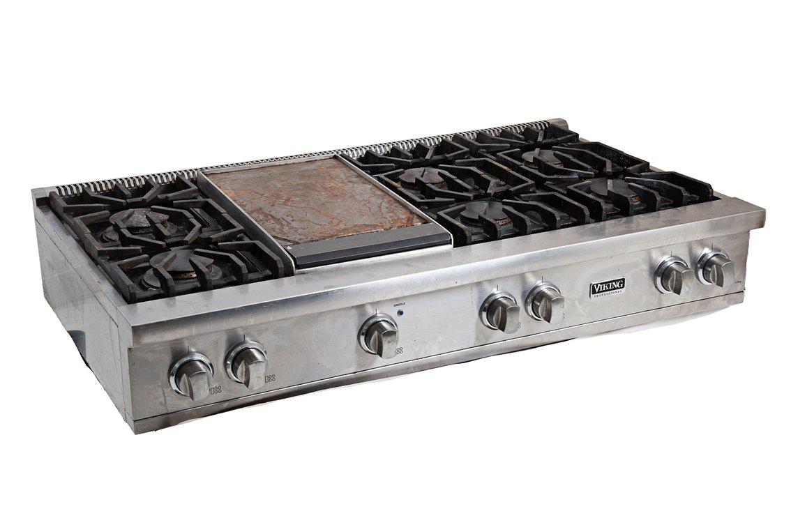 Viking- 6 Burner Built-In Gas Cooktop- 48" Wide