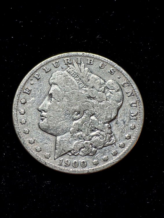 1900S Morgan Silver Dollar, Estimated VG Condition