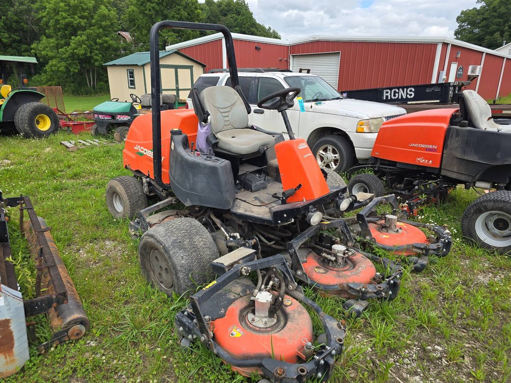 Jacobsen R311T Rotary Mower with 3075 Hours