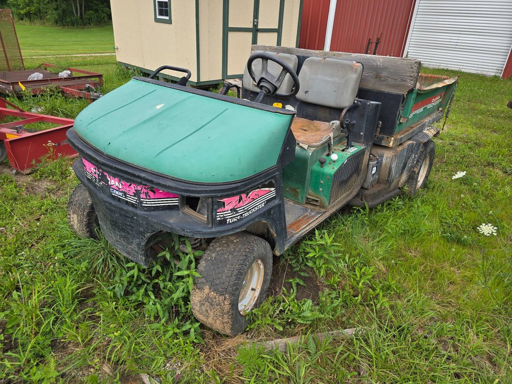 Cushman Turf-Truckster Utility Vehicle with Dump Bed
