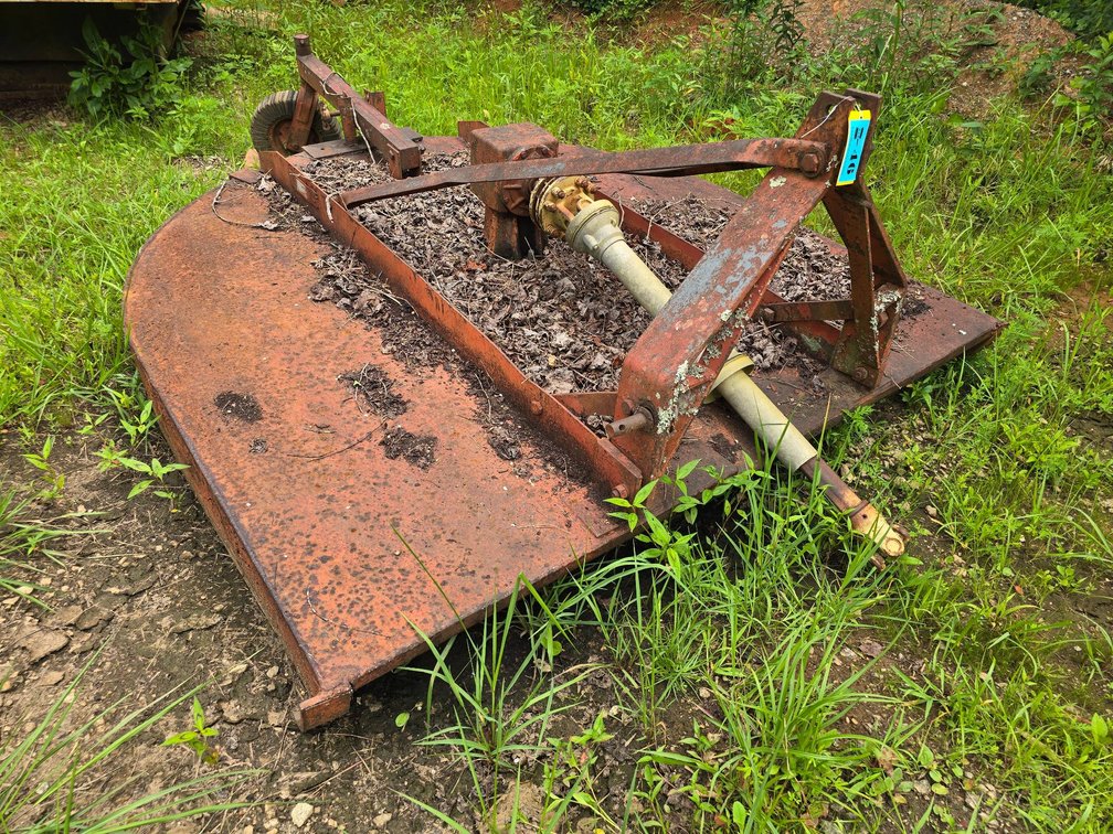 6-Foot PTO Rotary Cutter With Three-Point Hitch Mount