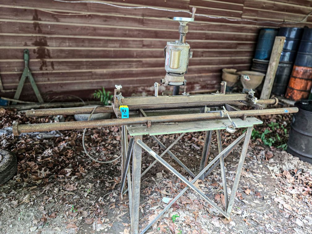 Dayton AC Motor-Powered Grinder with Stand