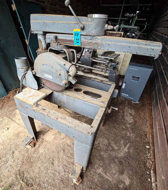 Rockwell Manufacturing Company Radial Arm Saw