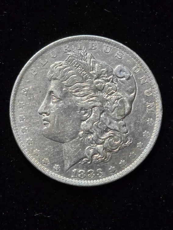 1883-O Morgan Silver Dollar, XF Condition