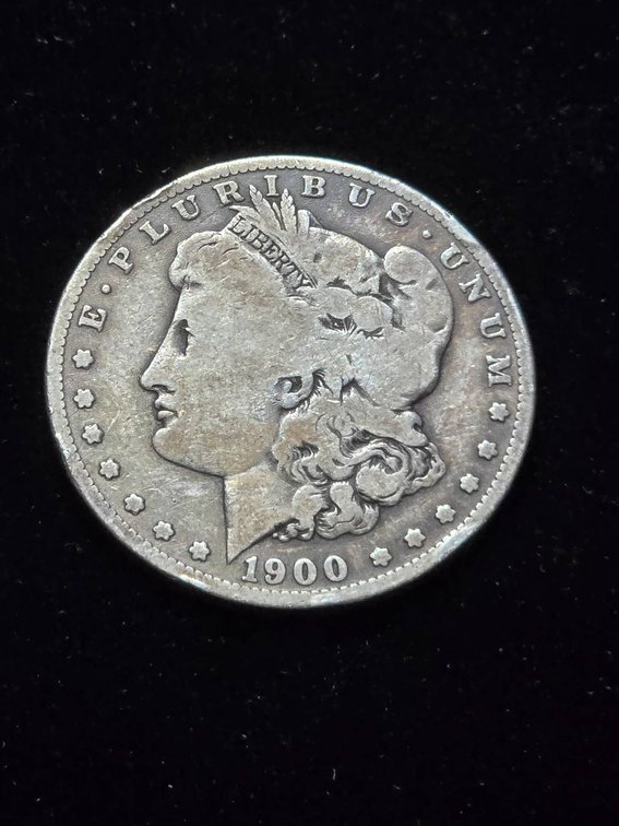 1900 S Morgan Silver Dollar Coin
