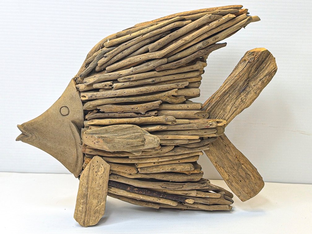 Driftwood Fish Sculpture