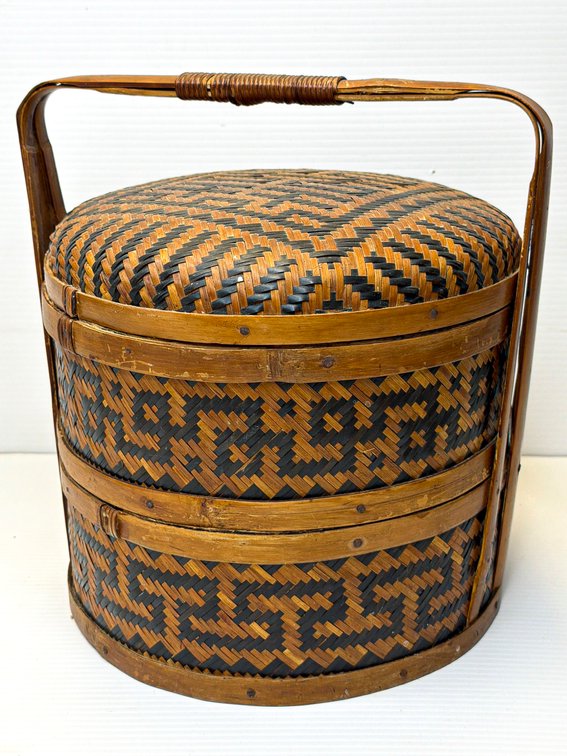 Vintage Chinese Wedding/Betrothal Basket