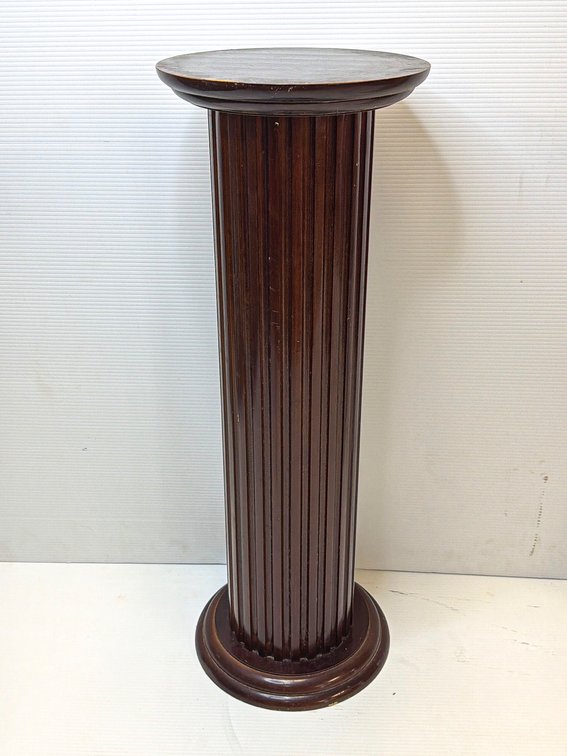 Column Style Pedestal Plant Stand