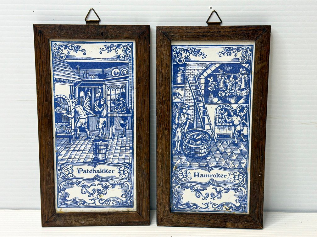 Delft Blue Stegeman Ceramic Wall Hangers