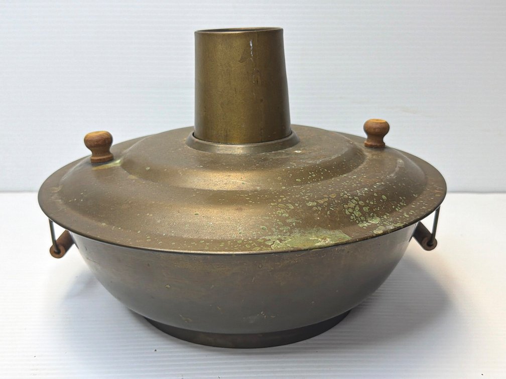 Vintage Copper Rice Steamer