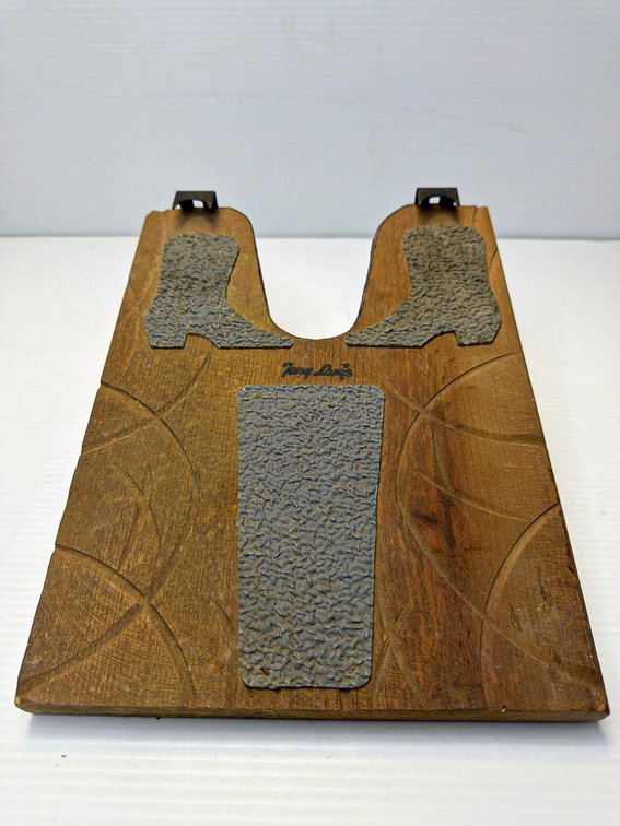 Tony Lama Wooden Boot Jack