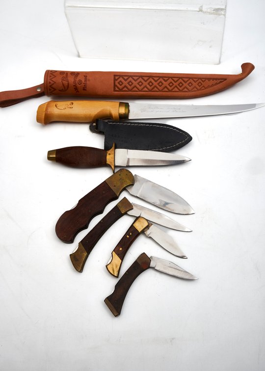 Filet Knife, Lockbacks & Boot Knives