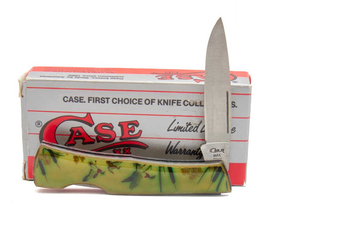 Case- Executive Lockback Knife- Mallard Handle-NIB