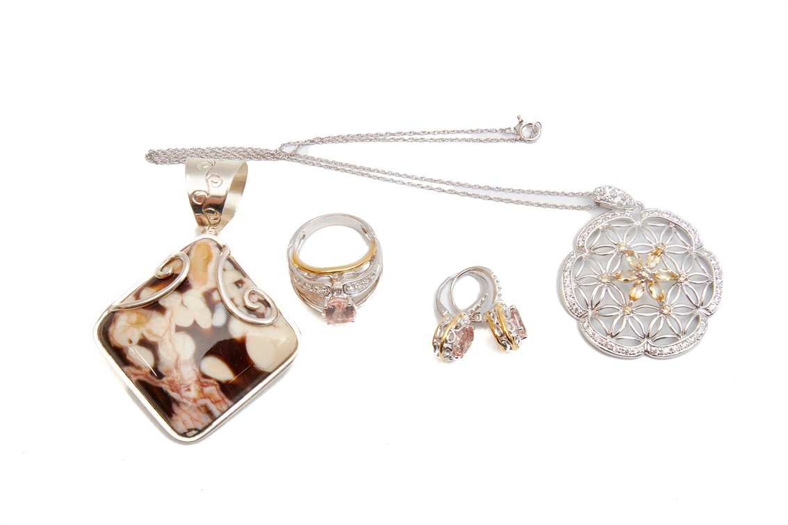 Sterling Silver Jewelry- 61.91 Grams