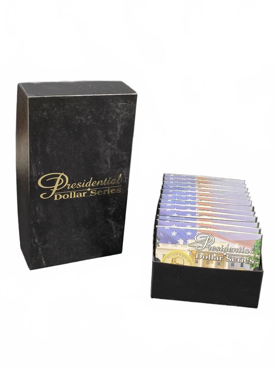 Presidential Dollar Series Uncirculated, Gold-Plate