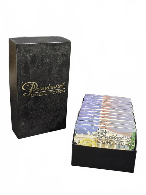 Presidential Dollar Series Gold and Platinum-Plate