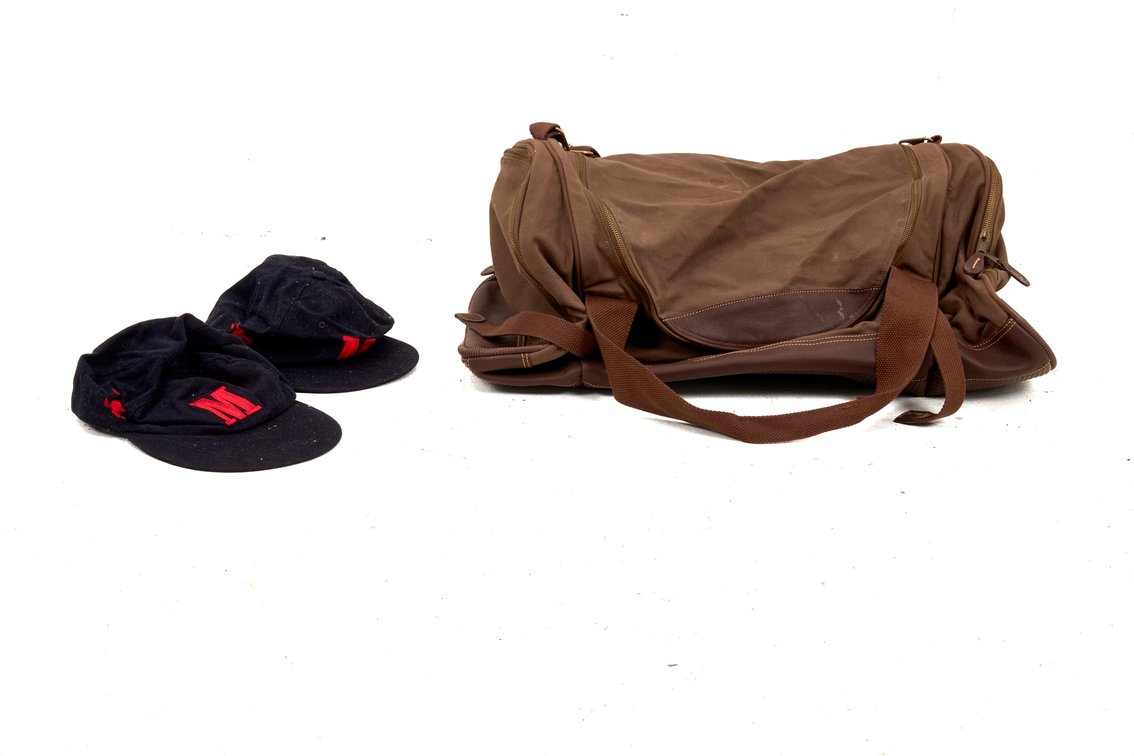 Marlboro Miles- Duffle Bag and 2 Hats