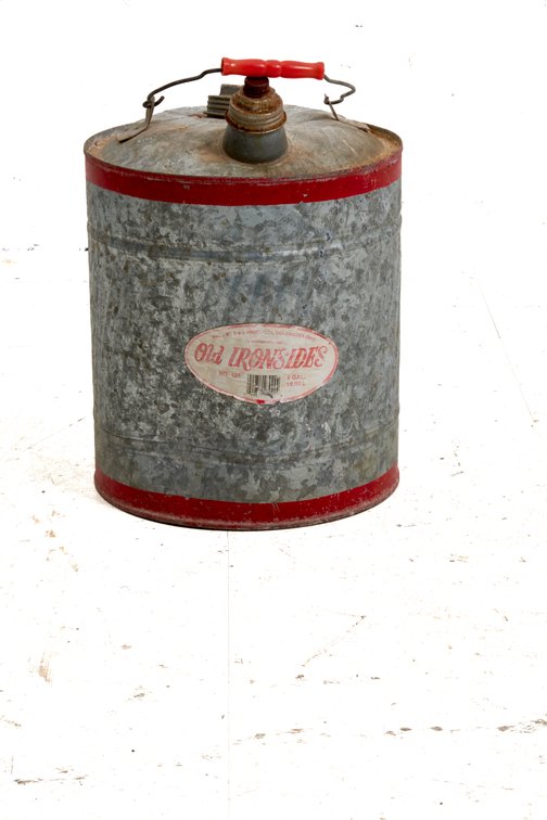 Old Ironsides 5 Gallon Galvanized Gas Can