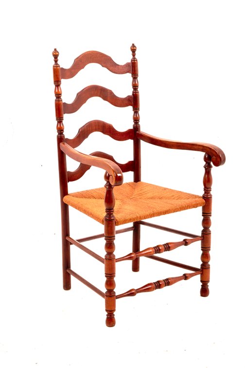 Tell City Chair Company Ladderback Armchair